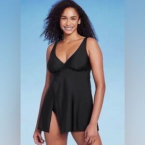 NWT Kona Sol Black Swimsuit Dress